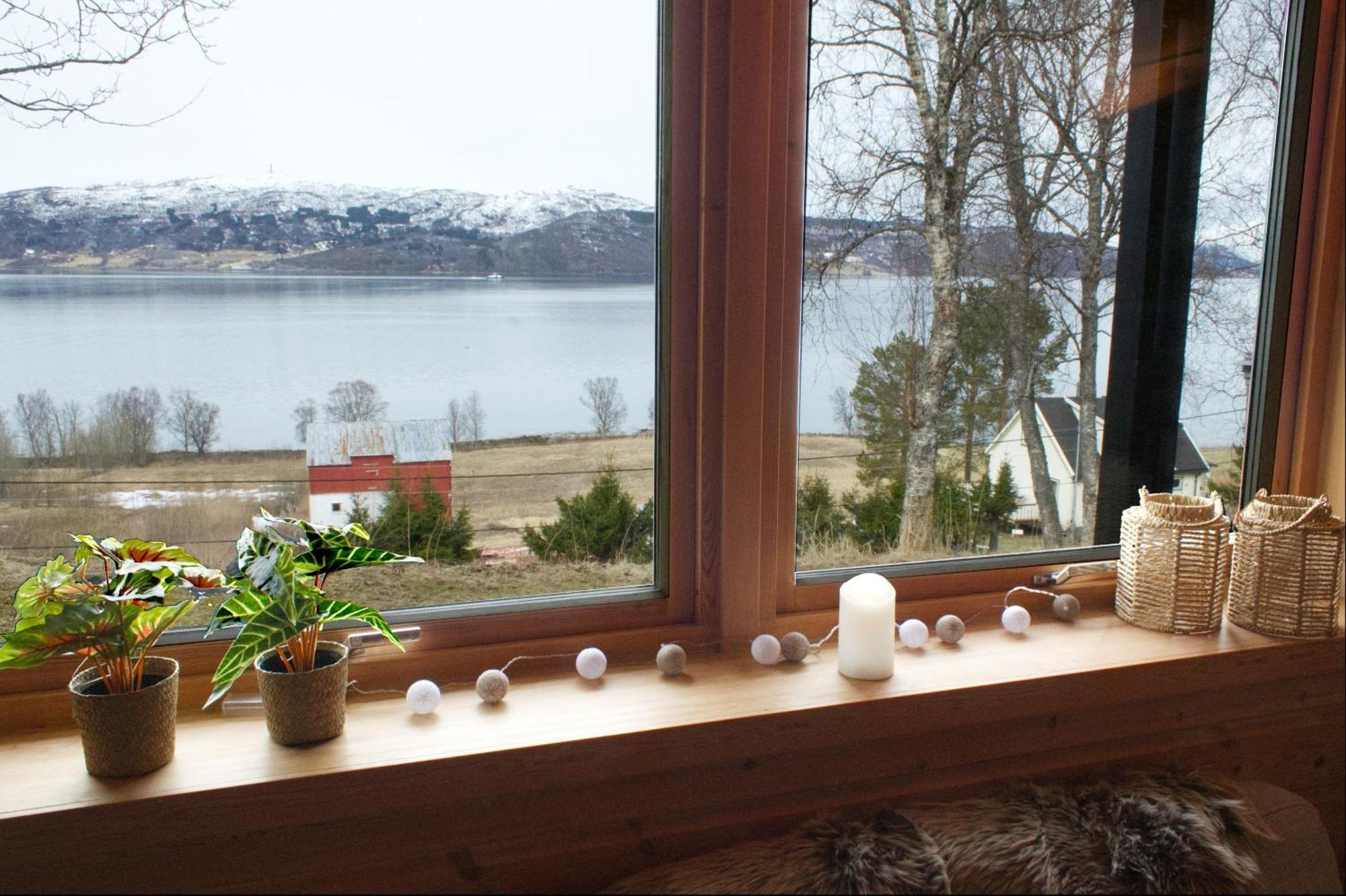 Bed And Breakfast Nordic Horn Brostadbotn Exterior foto