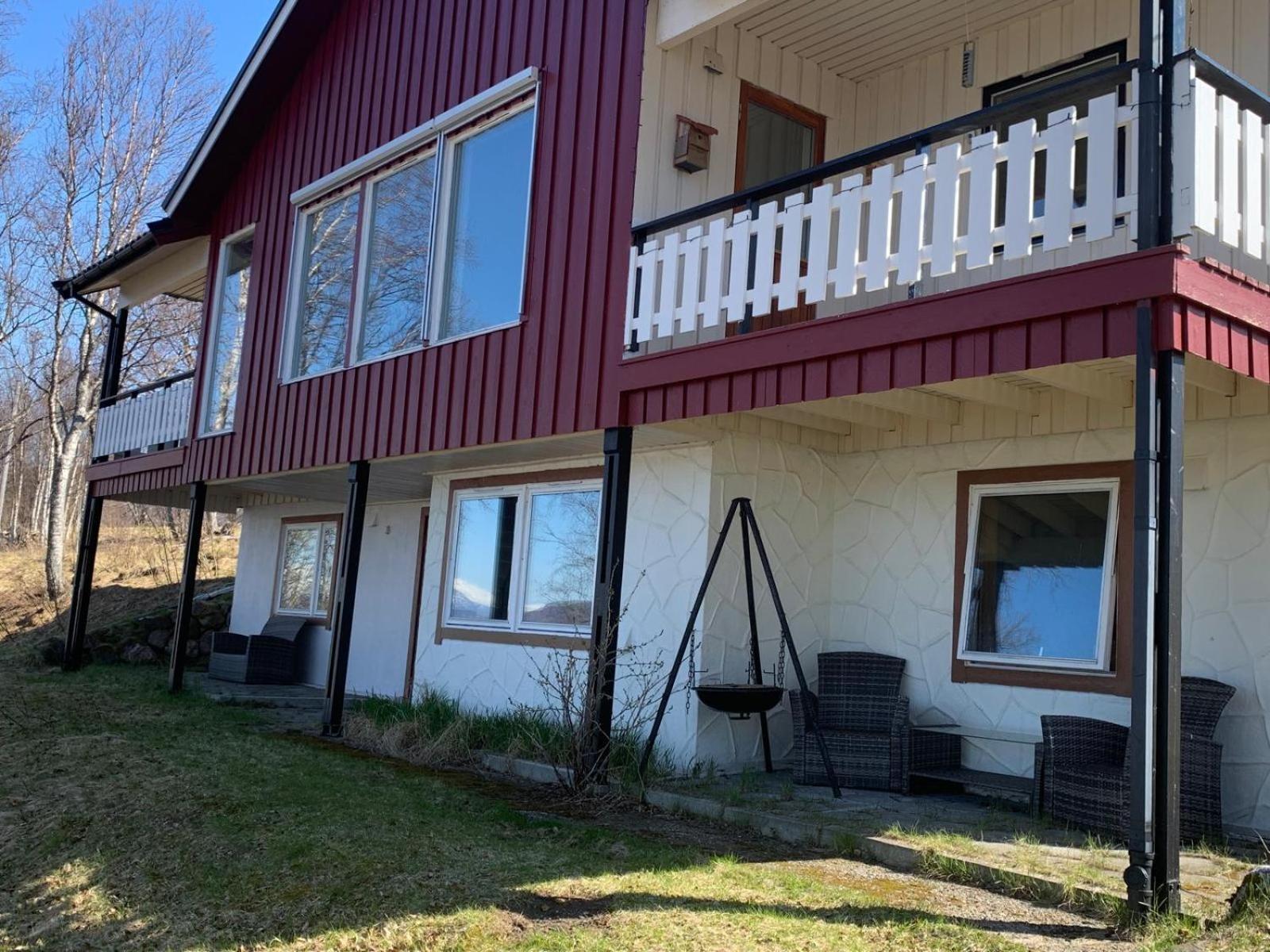 Bed And Breakfast Nordic Horn Brostadbotn Exterior foto