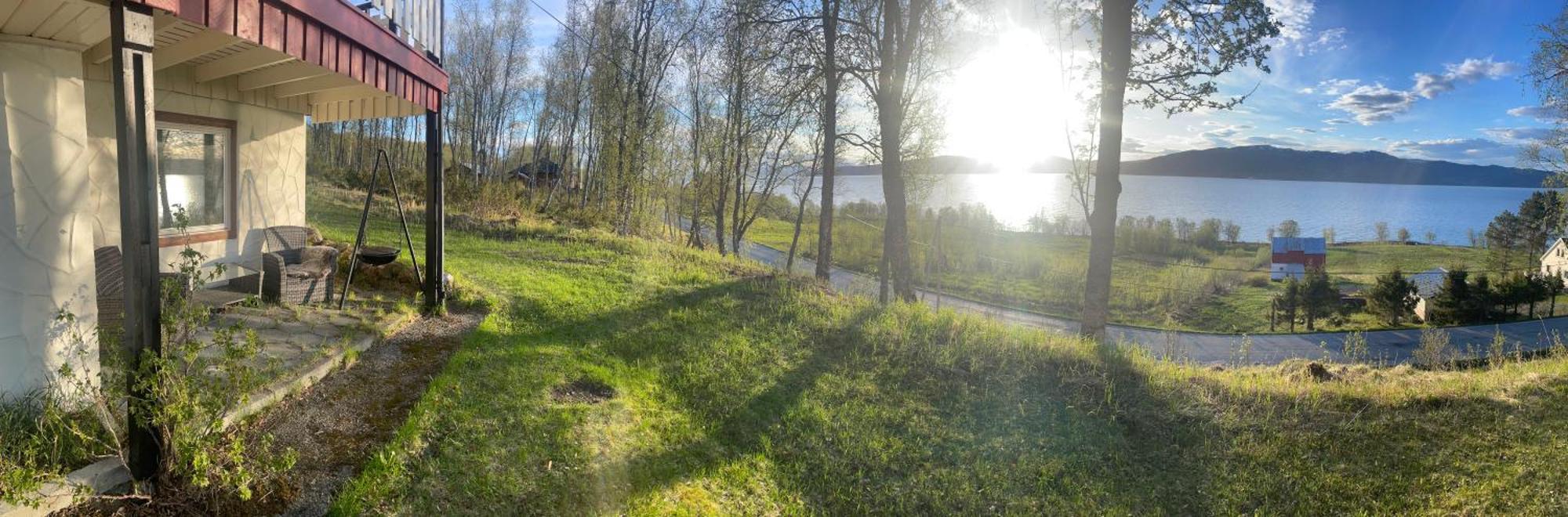 Bed And Breakfast Nordic Horn Brostadbotn Exterior foto