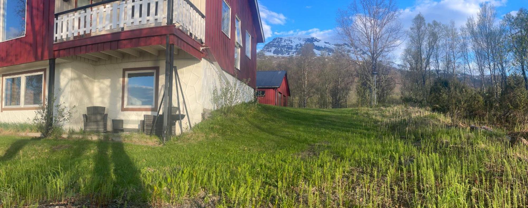 Bed And Breakfast Nordic Horn Brostadbotn Exterior foto